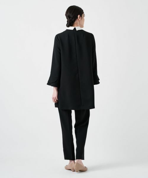 Leilian / レリアン シャツ・ブラウス | ラウンドカラーチュニックブラウス | 詳細11