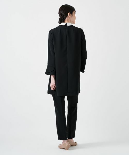 Leilian / レリアン シャツ・ブラウス | ラウンドカラーチュニックブラウス | 詳細12