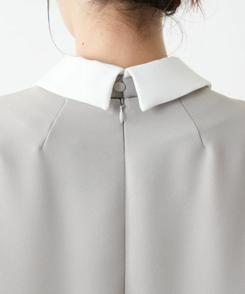 Leilian / レリアン シャツ・ブラウス | ラウンドカラーチュニックブラウス | 詳細18