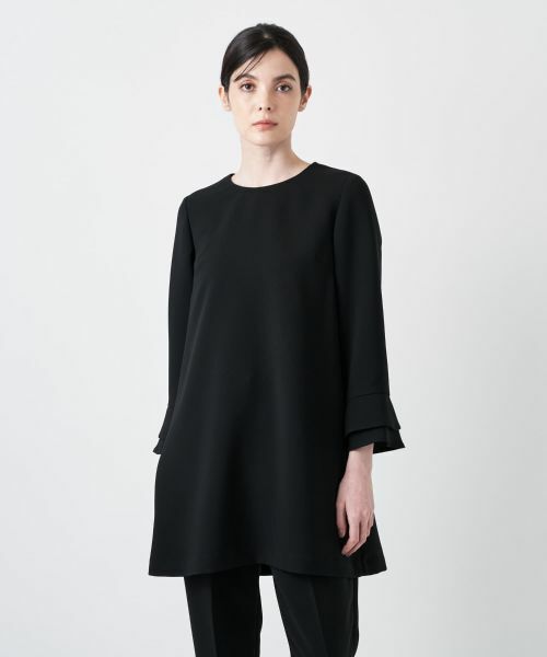 Leilian / レリアン シャツ・ブラウス | ラウンドカラーチュニックブラウス | 詳細2