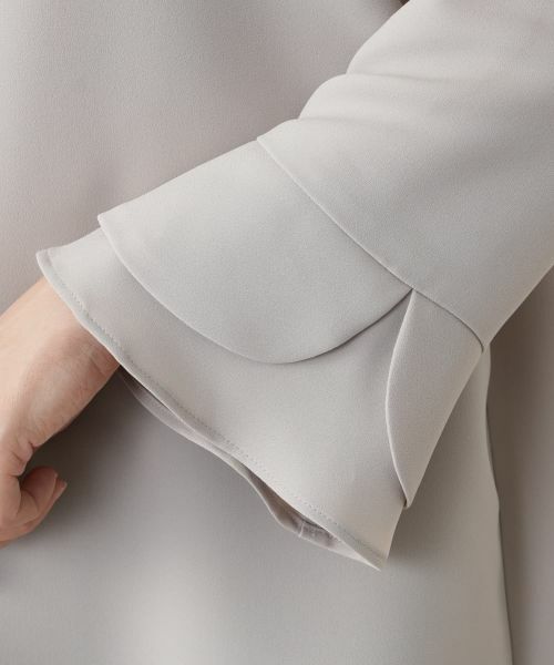 Leilian / レリアン シャツ・ブラウス | ラウンドカラーチュニックブラウス | 詳細21