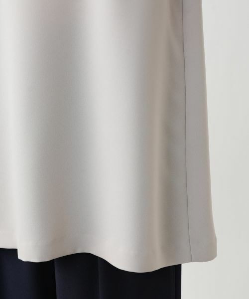 Leilian / レリアン シャツ・ブラウス | ラウンドカラーチュニックブラウス | 詳細22