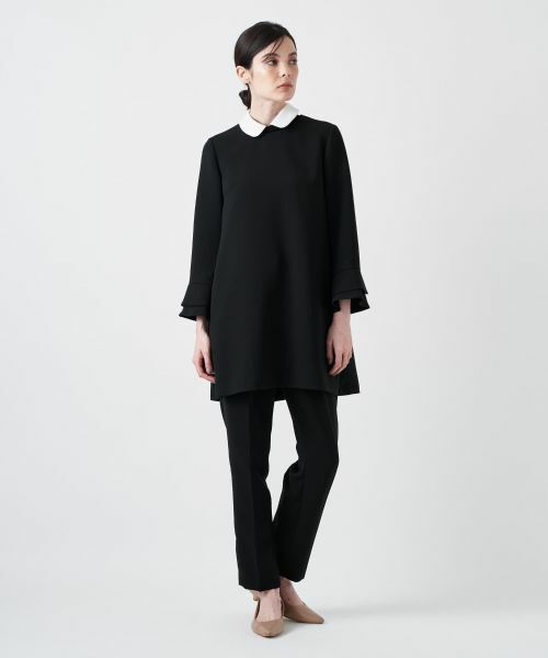 Leilian / レリアン シャツ・ブラウス | ラウンドカラーチュニックブラウス | 詳細6