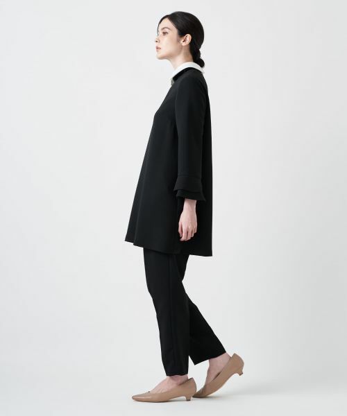 Leilian / レリアン シャツ・ブラウス | ラウンドカラーチュニックブラウス | 詳細9