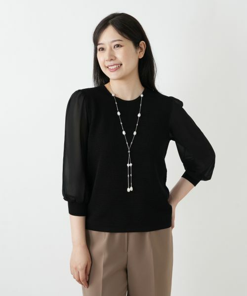 Leilian / レリアン ネックレス・ペンダント・チョーカー | ラリエット風ロングネックレス | 詳細3