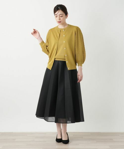 Leilian / レリアン カーディガン・ボレロ | バルーンスリーブカーディガン | 詳細1