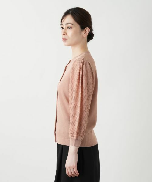 Leilian / レリアン カーディガン・ボレロ | バルーンスリーブカーディガン | 詳細11