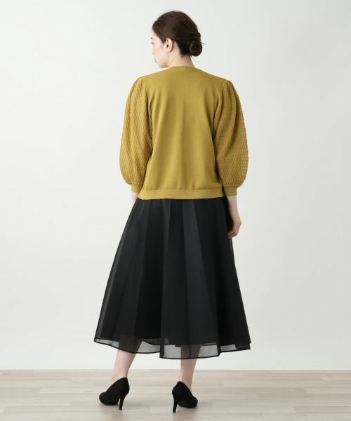 Leilian / レリアン カーディガン・ボレロ | バルーンスリーブカーディガン | 詳細3