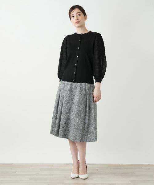Leilian / レリアン カーディガン・ボレロ | バルーンスリーブカーディガン | 詳細4