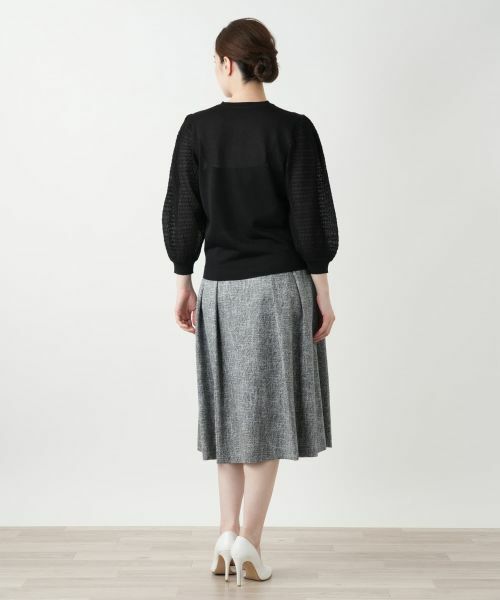 Leilian / レリアン カーディガン・ボレロ | バルーンスリーブカーディガン | 詳細6