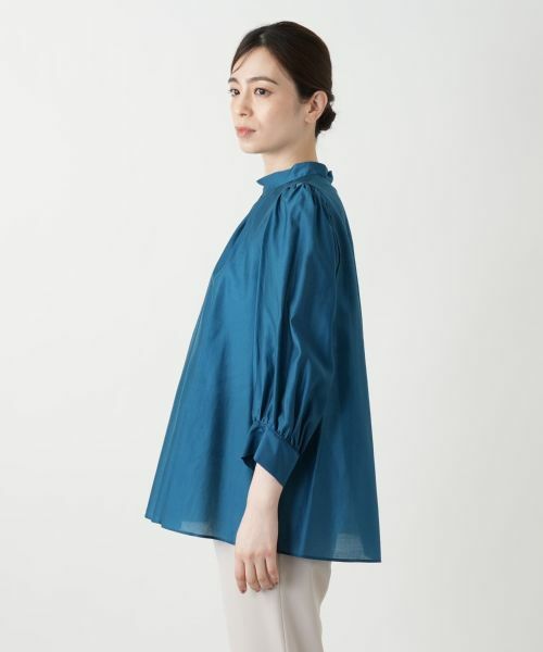 Leilian / レリアン シャツ・ブラウス | タックブラウス | 詳細11