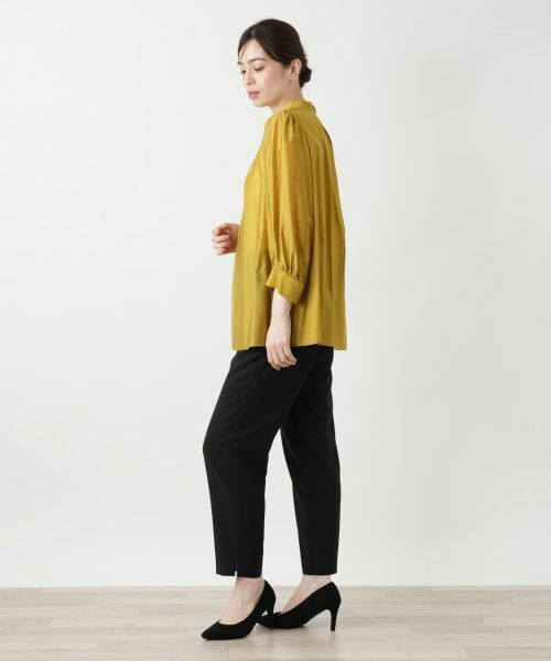 Leilian / レリアン シャツ・ブラウス | タックブラウス | 詳細5