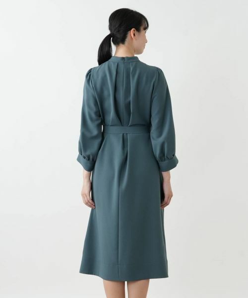 Leilian / レリアン ドレス | スタンドカラーワンピース | 詳細13