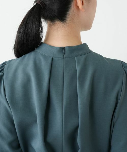 Leilian / レリアン ドレス | スタンドカラーワンピース | 詳細15