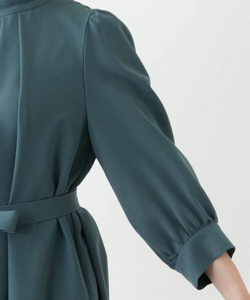 Leilian / レリアン ドレス | スタンドカラーワンピース | 詳細16