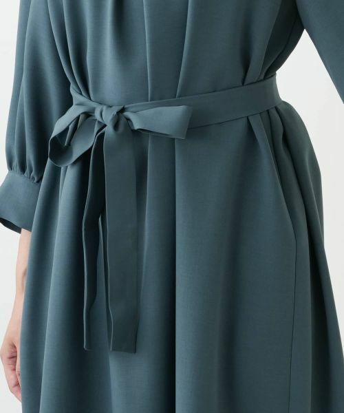 Leilian / レリアン ドレス | スタンドカラーワンピース | 詳細17