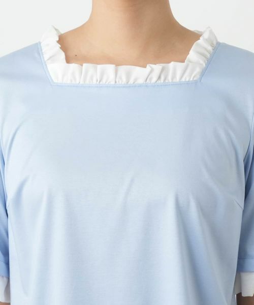Leilian / レリアン カットソー | スクエアネックカットソー | 詳細13