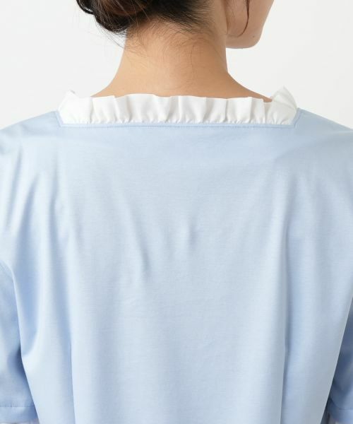 Leilian / レリアン カットソー | スクエアネックカットソー | 詳細14