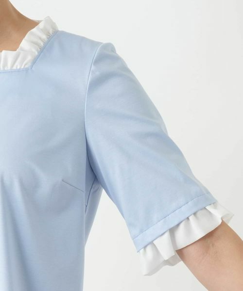 Leilian / レリアン カットソー | スクエアネックカットソー | 詳細15