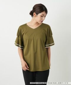 Leilian / レリアン カットソー | フレアスリーブカットソー