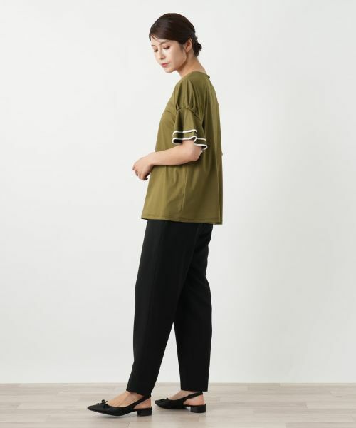 Leilian / レリアン カットソー | フレアスリーブカットソー | 詳細2