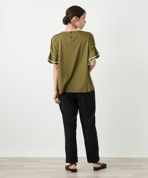 Leilian / レリアン カットソー | フレアスリーブカットソー | 詳細3