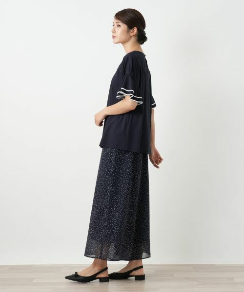 Leilian / レリアン カットソー | フレアスリーブカットソー | 詳細5