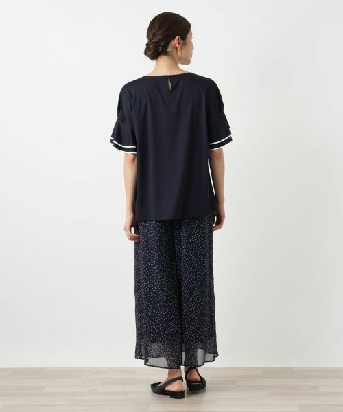 Leilian / レリアン カットソー | フレアスリーブカットソー | 詳細6