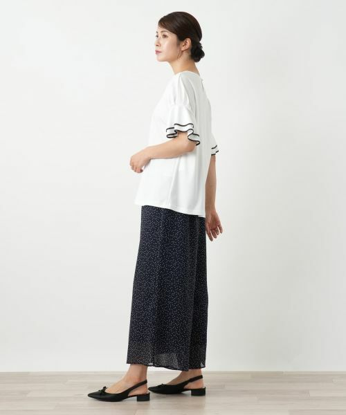 Leilian / レリアン カットソー | フレアスリーブカットソー | 詳細8