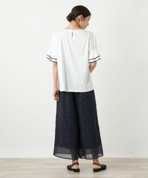 Leilian / レリアン カットソー | フレアスリーブカットソー | 詳細9