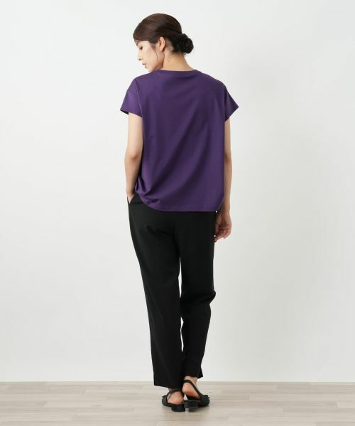 Leilian / レリアン カットソー | サイドドレープカットソー | 詳細12