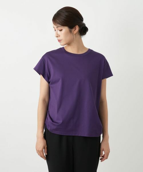 Leilian / レリアン カットソー | サイドドレープカットソー | 詳細13