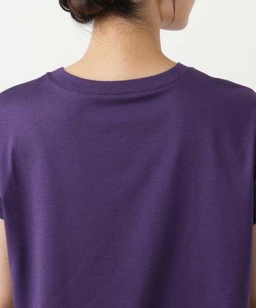 Leilian / レリアン カットソー | サイドドレープカットソー | 詳細17