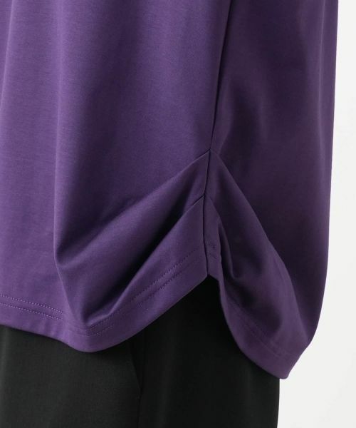 Leilian / レリアン カットソー | サイドドレープカットソー | 詳細19