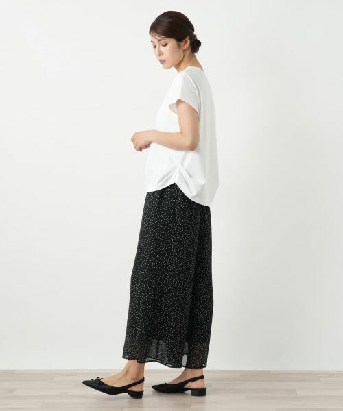 Leilian / レリアン カットソー | サイドドレープカットソー | 詳細8