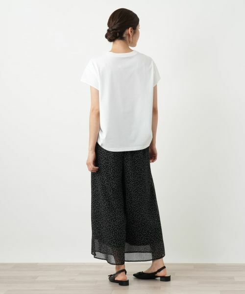 Leilian / レリアン カットソー | サイドドレープカットソー | 詳細9