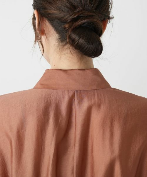 Leilian / レリアン シャツ・ブラウス | 比翼ギャザーブラウス | 詳細14