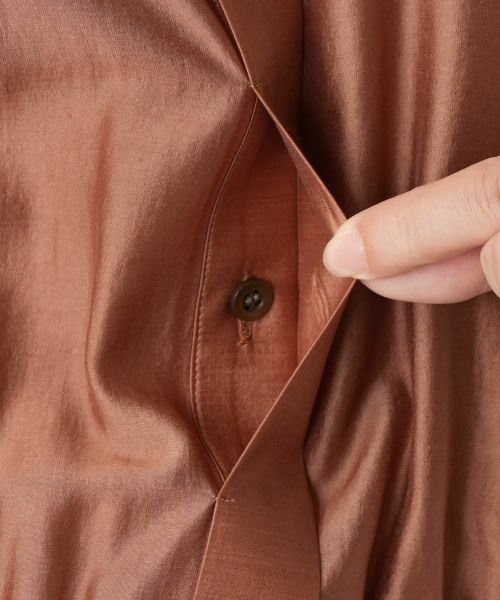 Leilian / レリアン シャツ・ブラウス | 比翼ギャザーブラウス | 詳細18