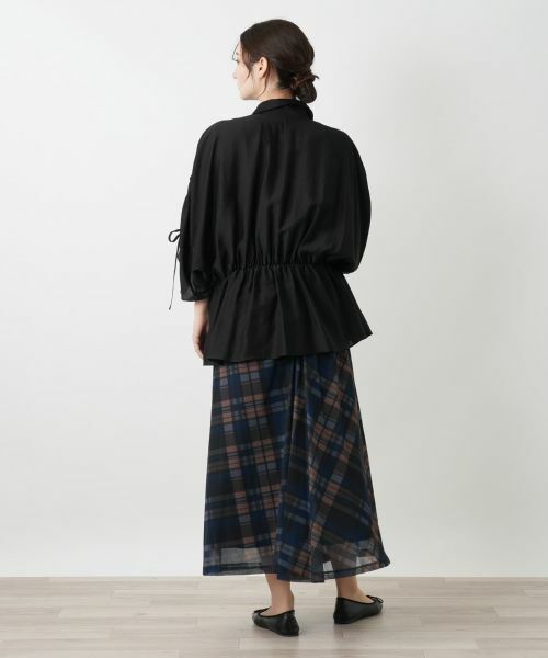 Leilian / レリアン シャツ・ブラウス | 比翼ギャザーブラウス | 詳細3