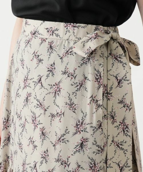 Leilian / レリアン ミニ・ひざ丈スカート | フラワー柄ロングスカート | 詳細10