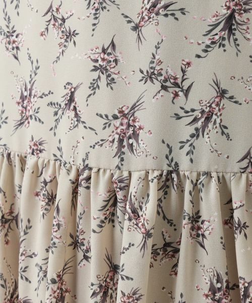 Leilian / レリアン ミニ・ひざ丈スカート | フラワー柄ロングスカート | 詳細14