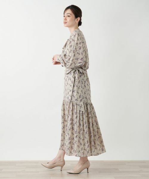 Leilian / レリアン ミニ・ひざ丈スカート | フラワー柄ロングスカート | 詳細5