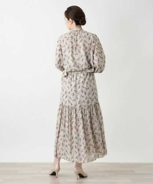 Leilian / レリアン ミニ・ひざ丈スカート | フラワー柄ロングスカート | 詳細6