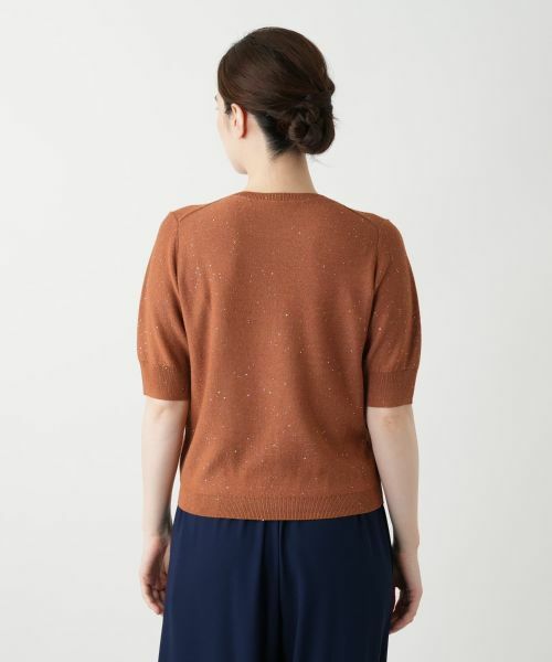 Leilian / レリアン ニット・セーター | スパンコールクルーネックニット | 詳細12