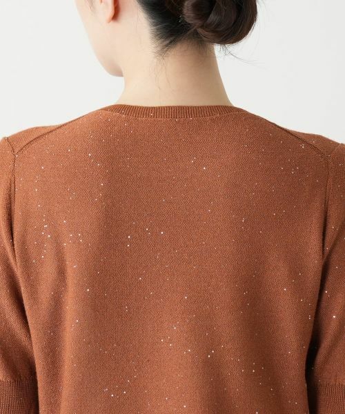 Leilian / レリアン ニット・セーター | スパンコールクルーネックニット | 詳細14