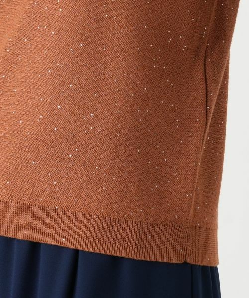 Leilian / レリアン ニット・セーター | スパンコールクルーネックニット | 詳細16