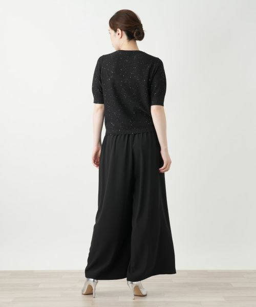 Leilian / レリアン ニット・セーター | スパンコールクルーネックニット | 詳細3