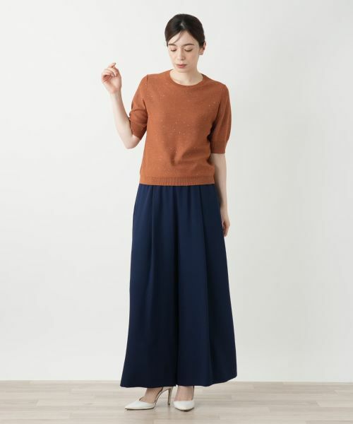 Leilian / レリアン ニット・セーター | スパンコールクルーネックニット | 詳細7