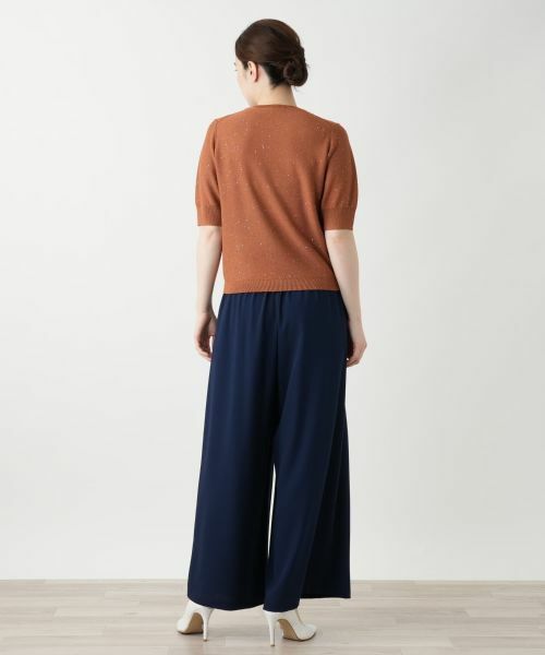 Leilian / レリアン ニット・セーター | スパンコールクルーネックニット | 詳細9