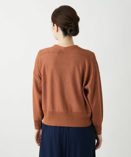 Leilian / レリアン カーディガン・ボレロ | スパンコールカーディガン | 詳細12